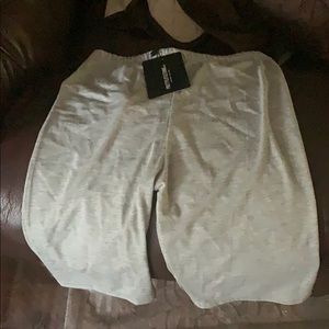 Grey Biker Shorts